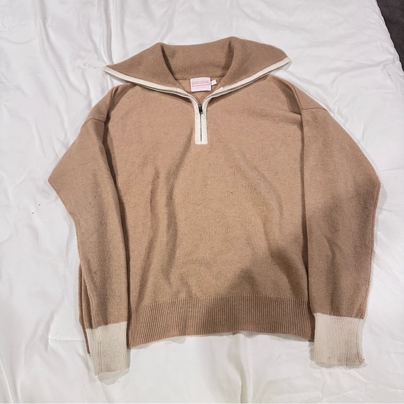 𝗕𝗥𝗢𝗗𝗜𝗘 𝗖𝗮𝘀𝗵𝗺𝗲𝗿𝗲 Pop Halfzip - Picture 7 of 7